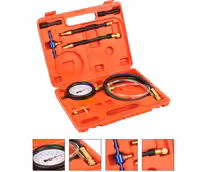 کیت تست فشار بنزین همراه با سوپاپ اطمینان برند تاپکس