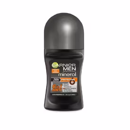 مام رولی مردانه گارنیر GARNIER مدل PROTECTION 6 حجم 50 میل