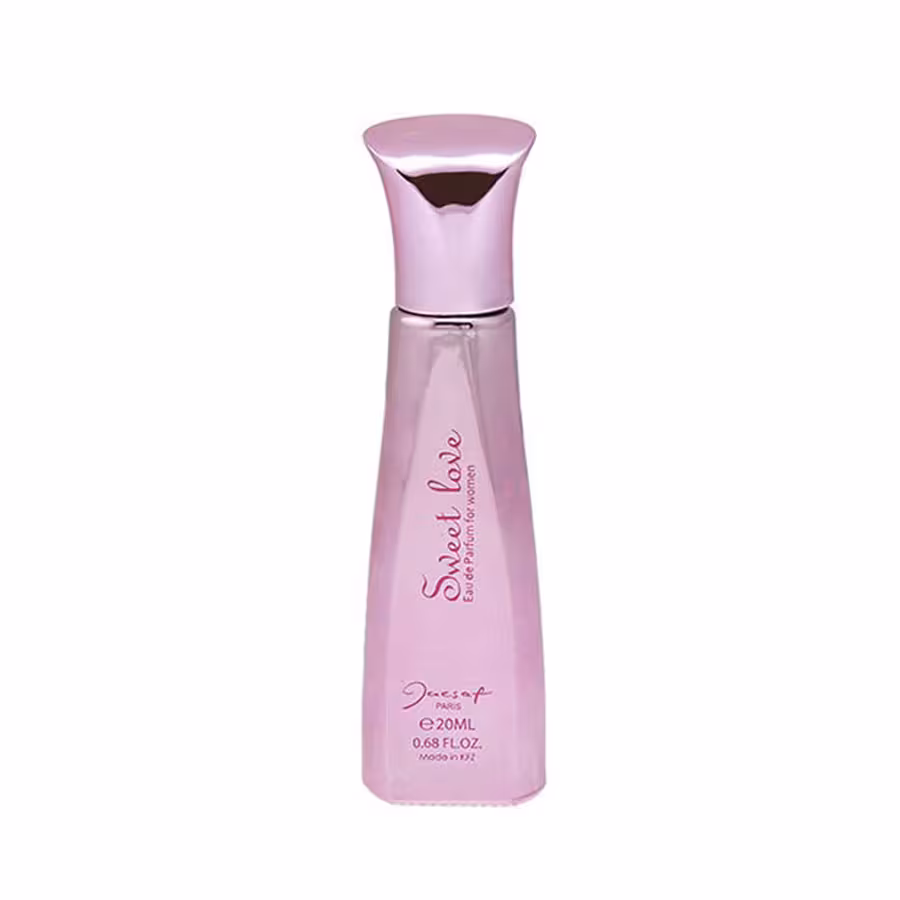 عطر جیبی زنانه ژک ساف مدل سوییت لاو Sweet Love حجم 20 میلی لیتر