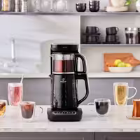چایساز و قهوه ساز سخنگو کاراجا Caysever Robotea Pro Quartz مشکی کروم