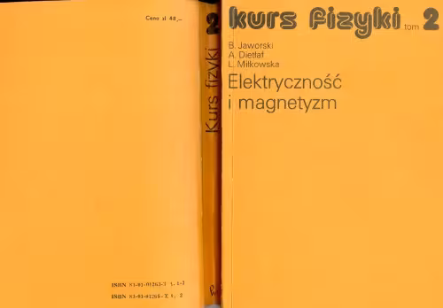 خرید و دانلود نسخه کامل کتاب Elektryczność i magnetyzm