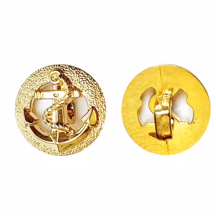 دکمه طلایی لنگر 15ml کد dok1002