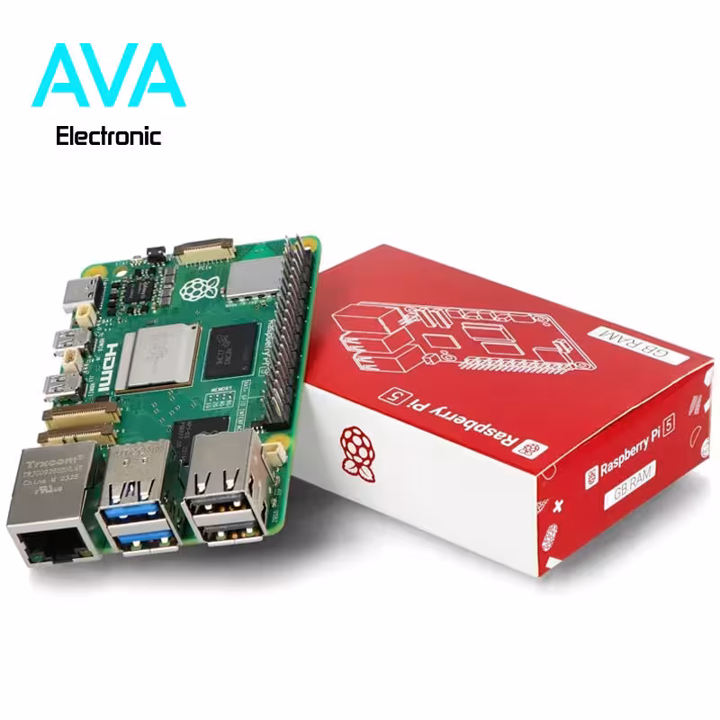 برد رسپبری پای Raspberry Pi 5 با رم 4GB ساخت UK