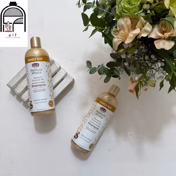 شامپو عسل و روغن نارگیل آفریکن پراید African Pride Moisture Miracle Honey & Coconut Oil Shampoo