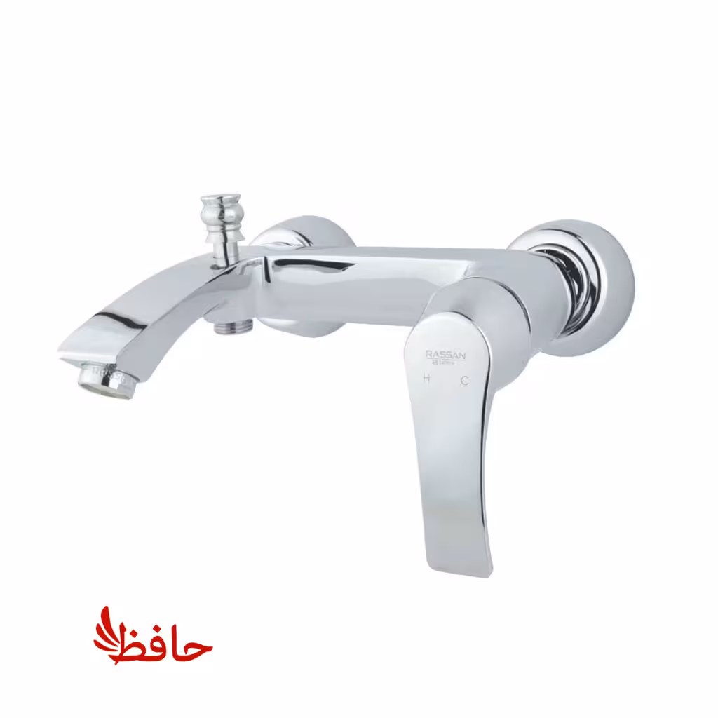 شیر حمام راسان مدل لوتوس کروم