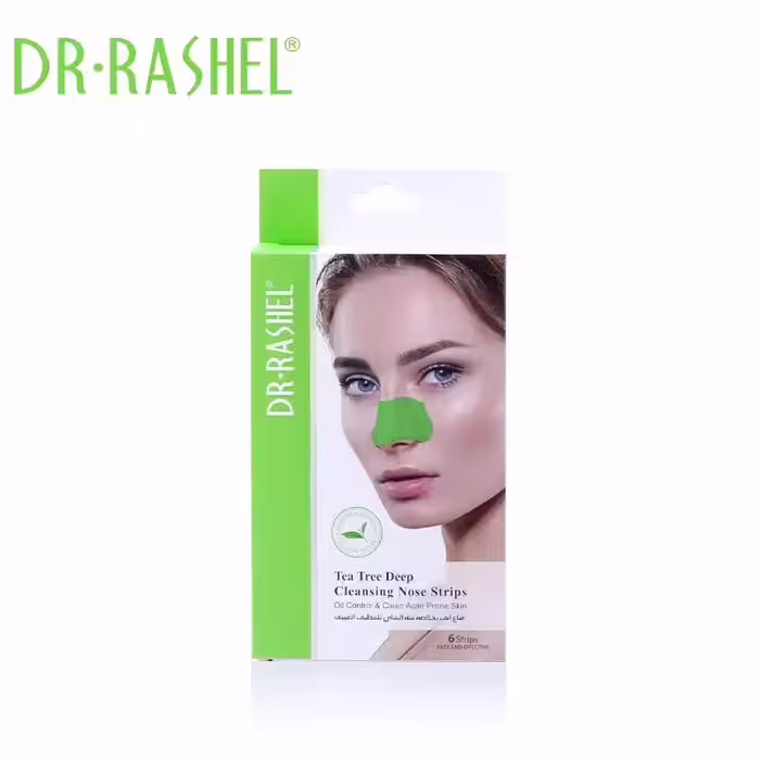 چسب بینی درخت چای دکتر راشل DR.RASHEL Tea Tree Deep Cleansing Nose Strips_اورجینال