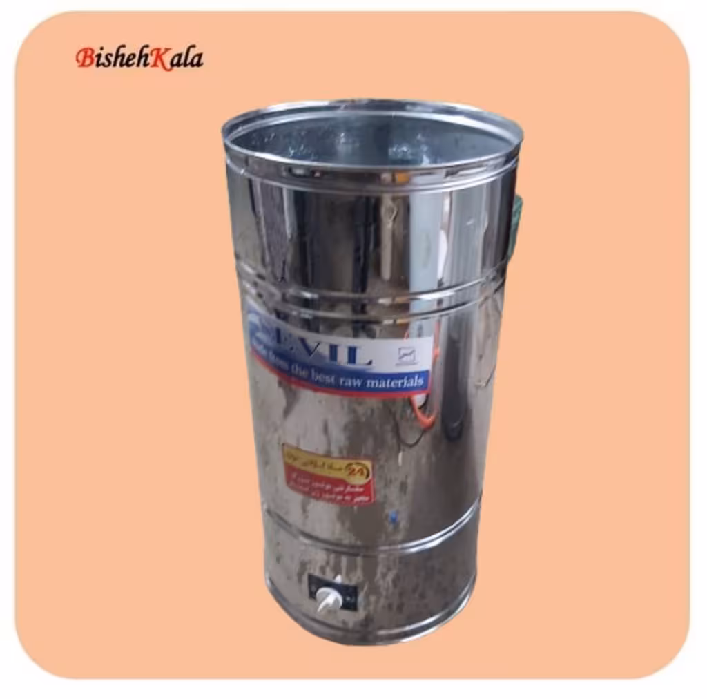 دشون زن برقی 100 لیتری تمام استیل