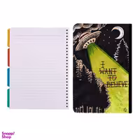 کلاسور طرح بشقاب پرنده کد 827 به همراه کاغذ کلاسور