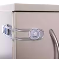 قفل کابینت کودک دو عددی مدل شفاف