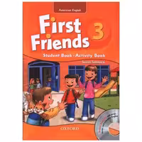 کتاب American First Friends 3 (Student Book   Activity Book)   QR (وزیری) (جنگل) اثر سوزان ایانوزی