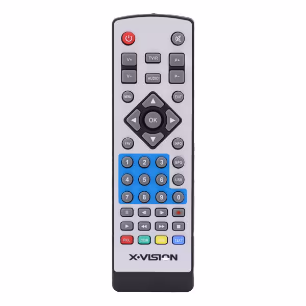 ریموت کنترل ایکس ویژن کد 54