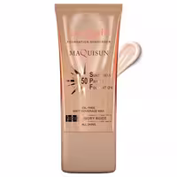 ضدافتاب کرم پودری و پرایمری SPF50  بژ عاجی NC10 سان سیف