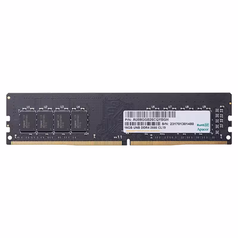 رم کامپیوتر DDR4 تک کاناله 2666 مگاهرتز CL19 اپیسر ظرفیت 16 گیگابایت