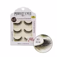 مژه 3D پرفکت آیز 3جفتی مدل X04