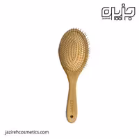 برس چوبي بیضی دندانه فلزی moje