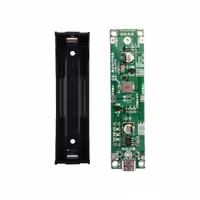 ماژول UPS و شارژر باتری 18650 لیتیومی تکی با خروجی 12 ولت