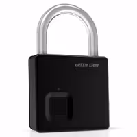 قفل اثر انگشتی گرین لاین Green Lion Fingerprint Padlock GNMINIFPPDLKBK
