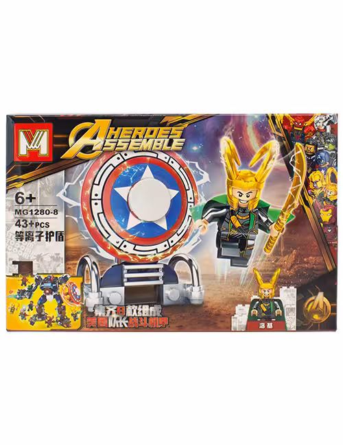 لگو 43 تکه ابر قهرمانان کد MG1280-8