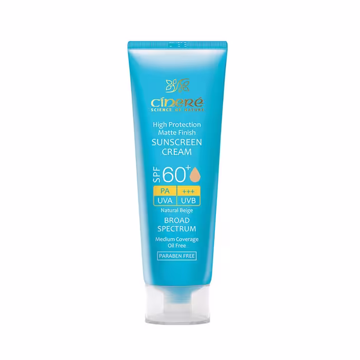 کرم ضد آفتاب رنگی سینره مدل SPF60