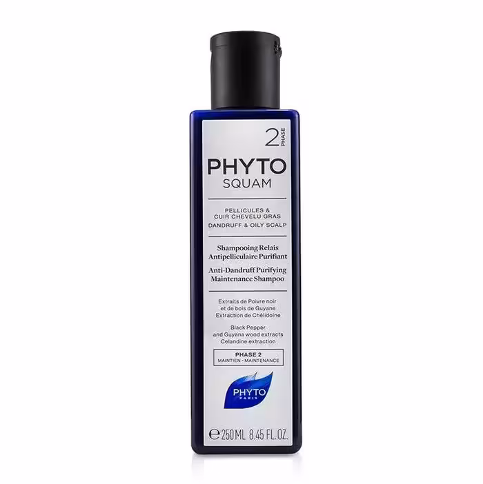 شامپو آبرسان و ضد شوره فیتو phyto مدل squam حجم 250 میل