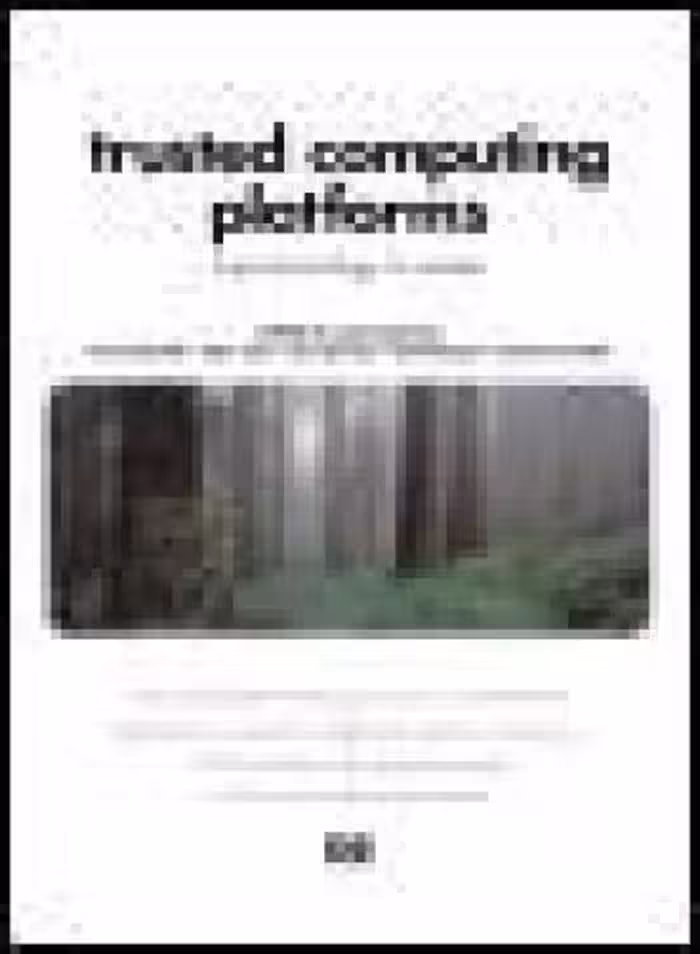 خرید و دانلود نسخه کامل کتاب Trusted Computing Platforms: TCPA Technology in Context