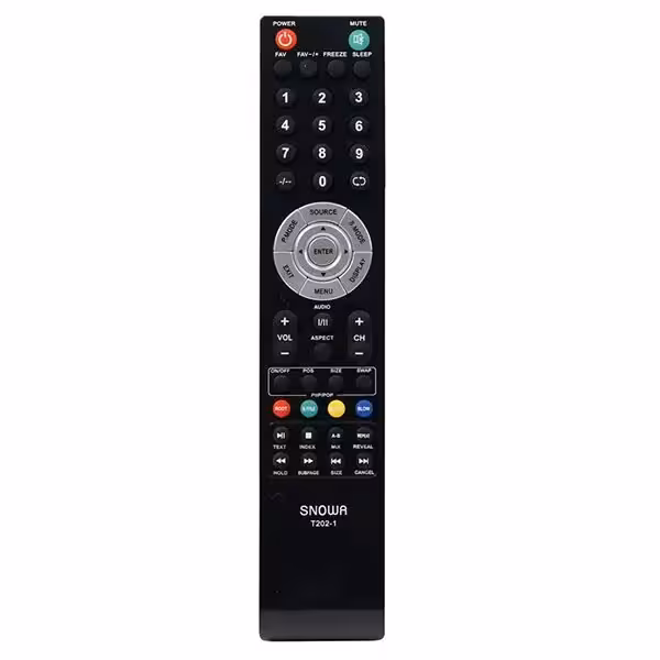 ریموت کنترل تلویزیون اسنوا SNOWA T203-1