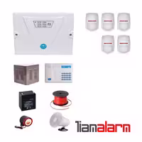 پکیج دزدگیر اماکن باسیم مدل کلاسیک سیم کارتی و تلفنی CGPY5