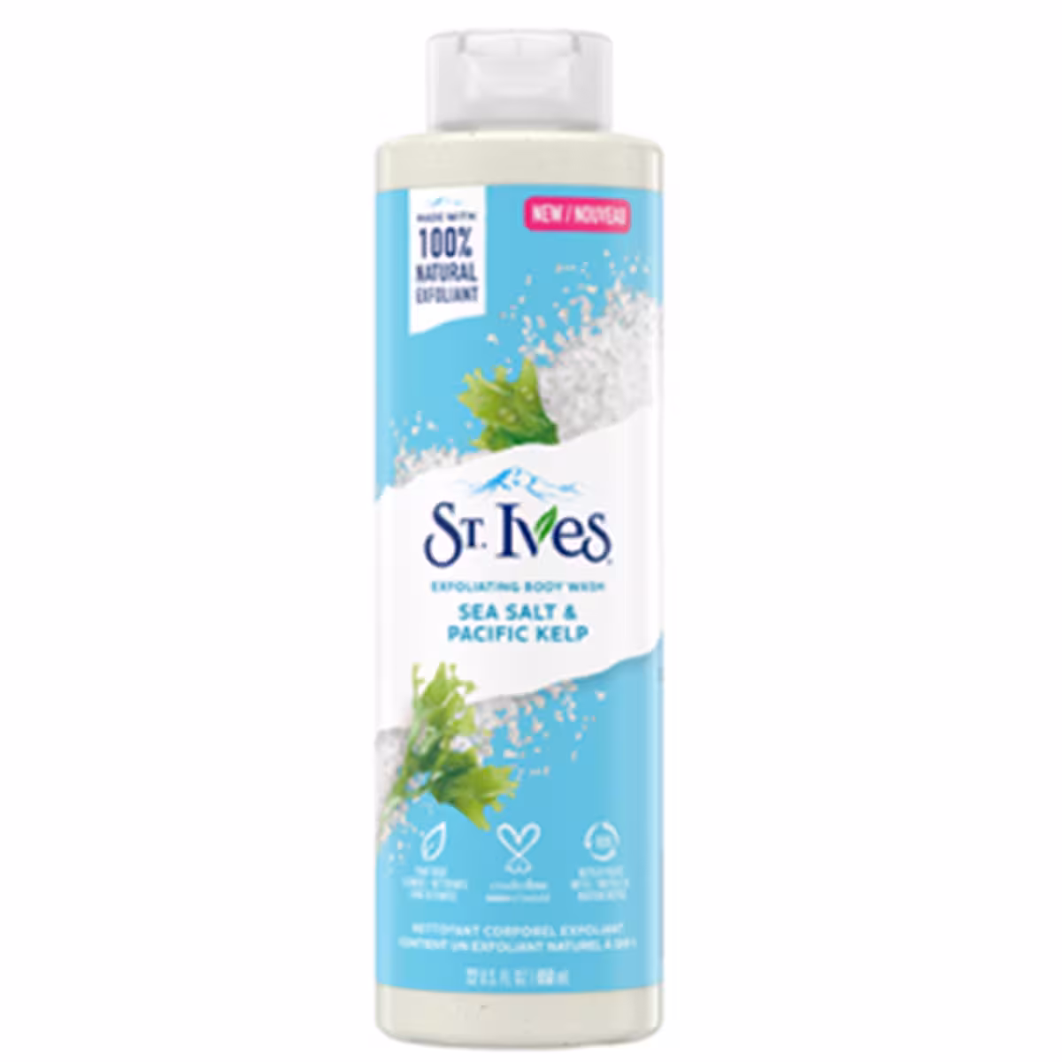 شامپو بدن جلبک و نمک دریایی سنت ایوز 650ml