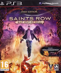 بازی پلی استیشن 3 (PS3 ) نسخه رایتی نسخه هک شده بازی  Saints Row: Gat out of Hell ps3