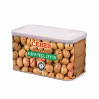 زیتون سبز جبل Cebel Cracked Green Olives ترک خورده 700 گرم