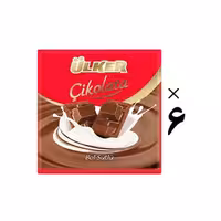 شکلات شیر کاکائویی 6 عددی اولکر Ulker
