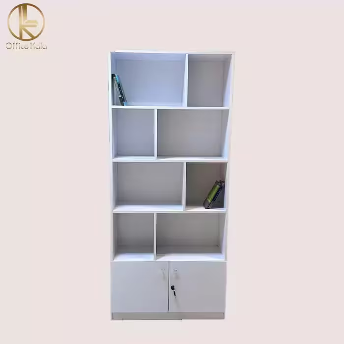 کتابخانه و شلف دیواری، جا پرونده ای چوبی، برند کامپیران رسا