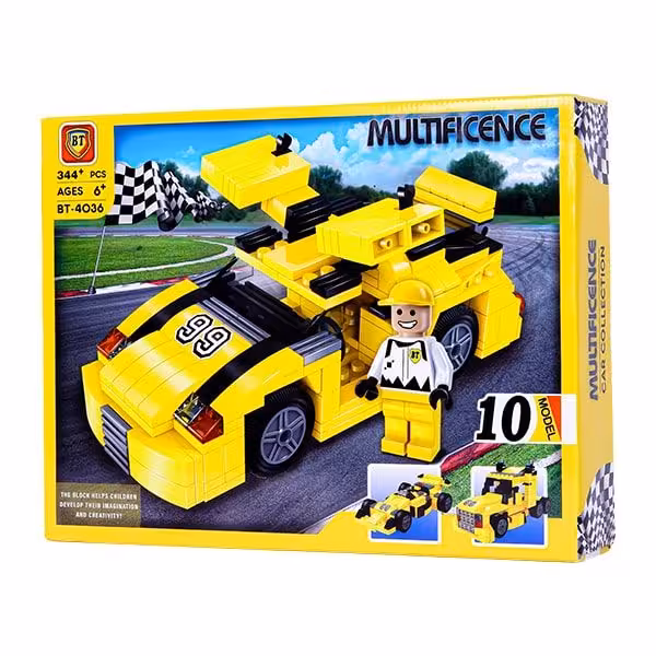 لگو ماشین 344 قطعه 10 مدلی BT4036