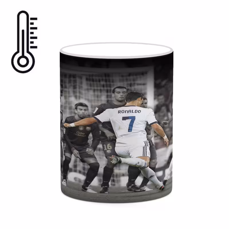 ماگ حرارتی چیتوکالا طرح Ronaldo رونالدو مدل mgh43057