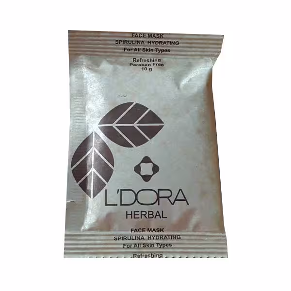 ماسک پودری اسپیرولینا آب رسان ساشه ای