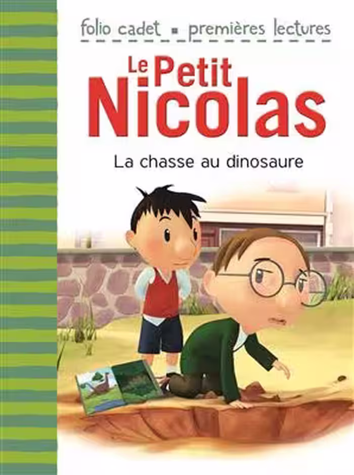 دانلود کتاب LE PETIT NICOLAS La chasse au dinosaure