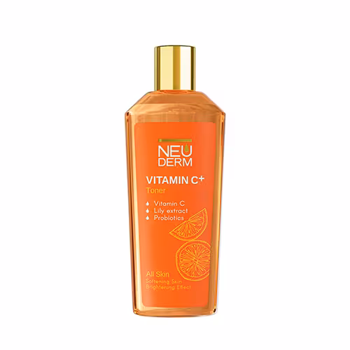 تونر پاک‌کننده انواع پوست ویتامین سی پلاس c  نئودرم|Neuderm vitamin c plus all skin toner