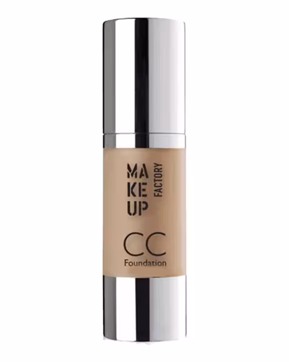 سی سی کرم میکاپ فکتوری رنگ سندMAKEUP FACTORY CC FOUNDATION SPF 10 07 SAND