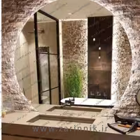 آینه دستشویی مدرن زرین نیک مدل AD044
