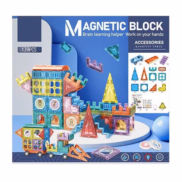 مگنت آهنربایی سه بعدی 139 قطعه کد 6613