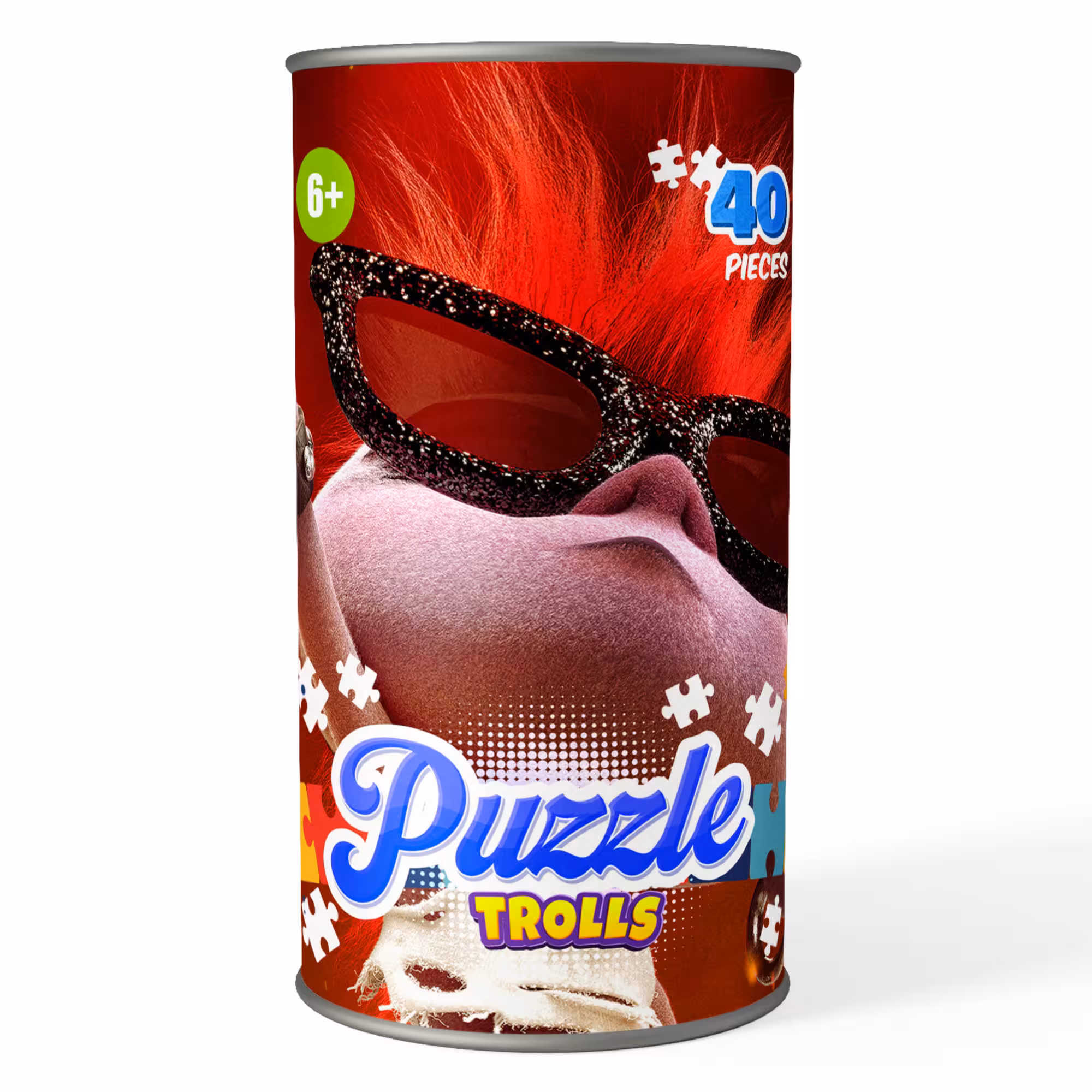 پازل 40 تکه کارتون ترول ها