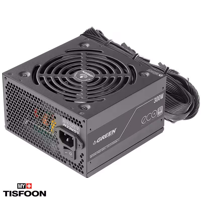 منبع تغذیه کامپیوتر گرین مدل  GP300A-ECO PLUS
