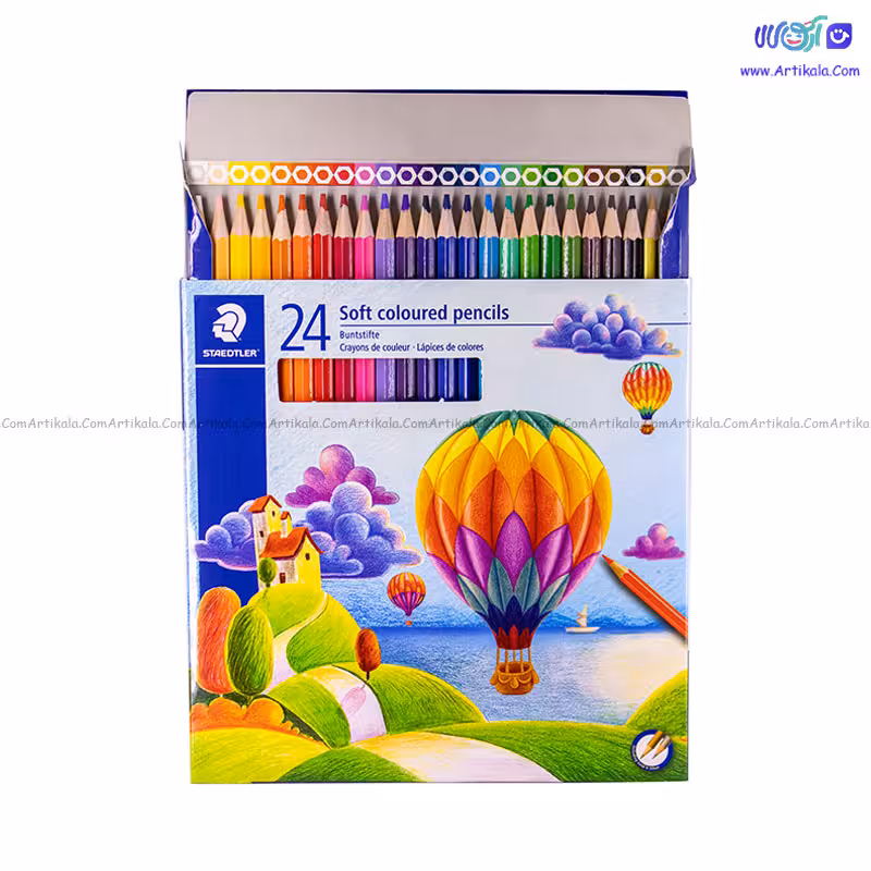 مداد رنگی 24 رنگ استدلر STAEDTLER