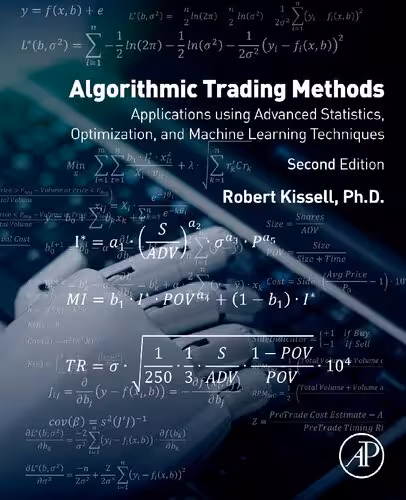 خرید و دانلود نسخه کامل کتاب Algorithmic Trading Methods: Applications Using Advanced Statistics, Optimization, and Machine Learning Techniques - Original PDF