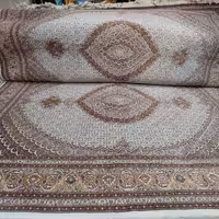 جفت 6 متری دستبافت تبریز ریز ماهی گل ابریشم چسبیده بهم آکبند قیمت دو تخته باهم