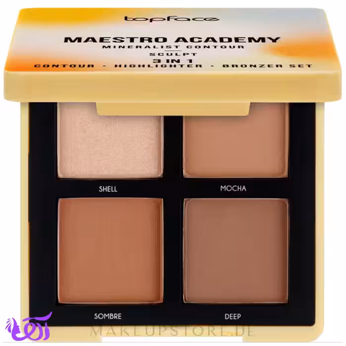 پالت کانتور و هایلایتر تاپ فیس مدل MAESTRO ACADEMY شماره 002