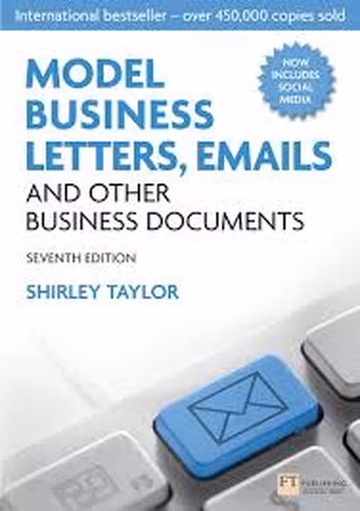 کتاب Model Business Letters Emails and Other Business Documents (ویرایش هفتم)