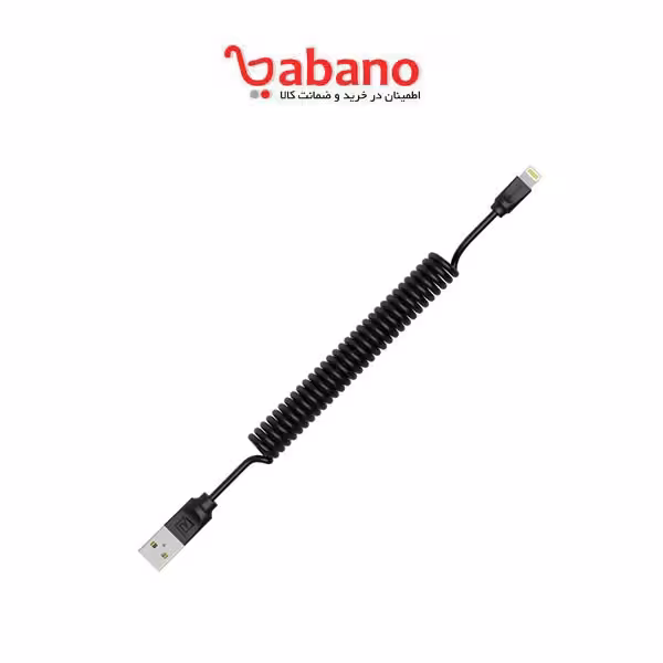 کابل شارژ فنری لایتنینگ ریمکس مدل RC 117