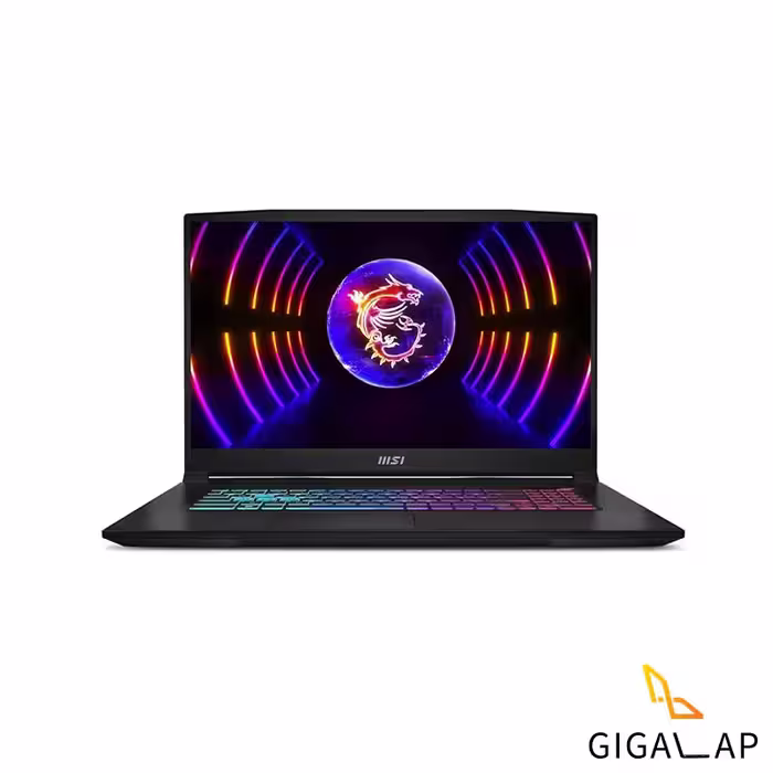 لپ تاپ گیمینگ MSI KATANA 17 مدل I7 12650H 16GB 512GB SSD 8GB RTX 4070 17,3 INCH FHD