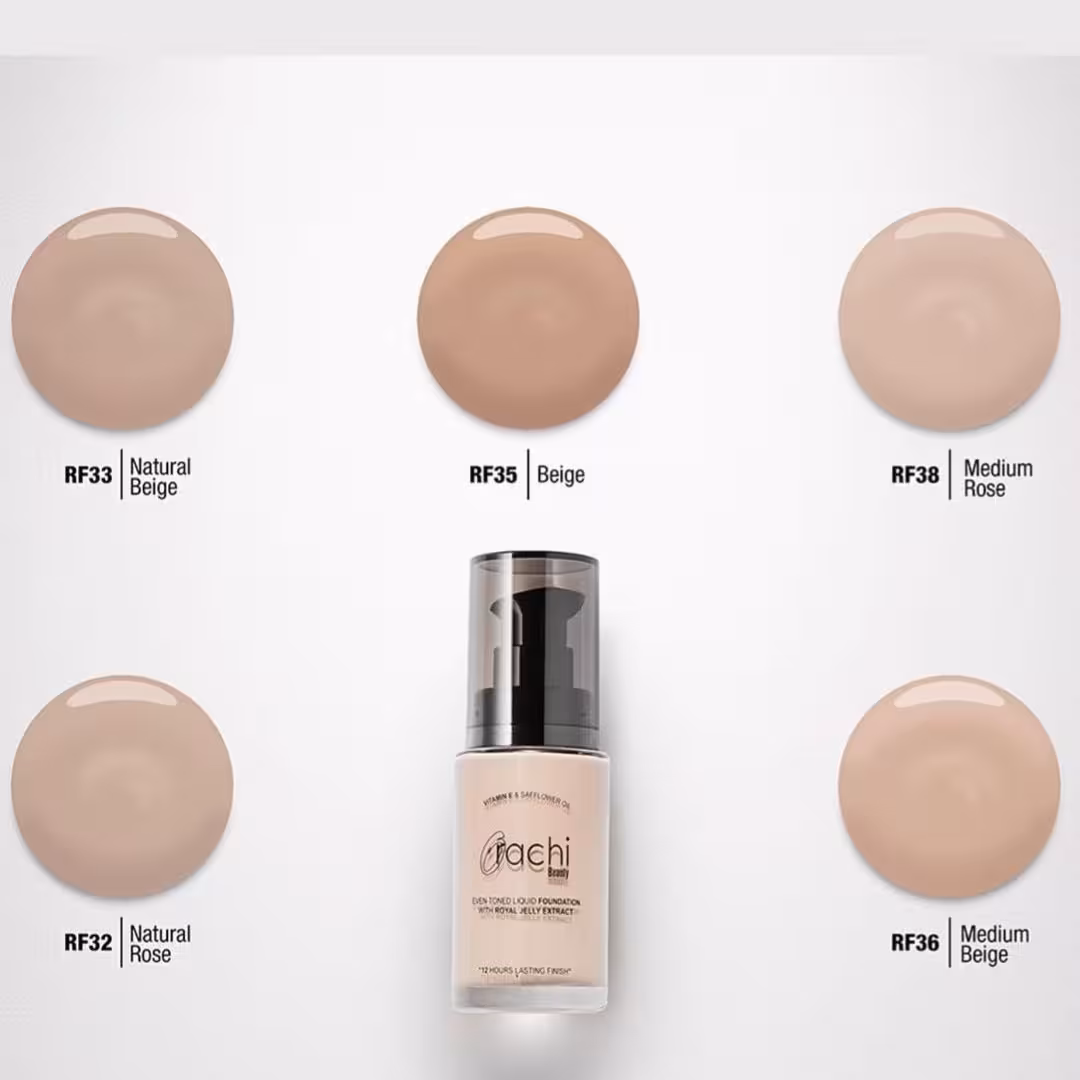 کرم پودر اوراچی مدل Cashmere Foundation شماره35 حجم 30 میلی لیتر